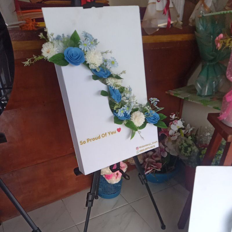 SEWA Standing Flower Papan Ucapan Bunga sempro/kompre/wisuda/wedding