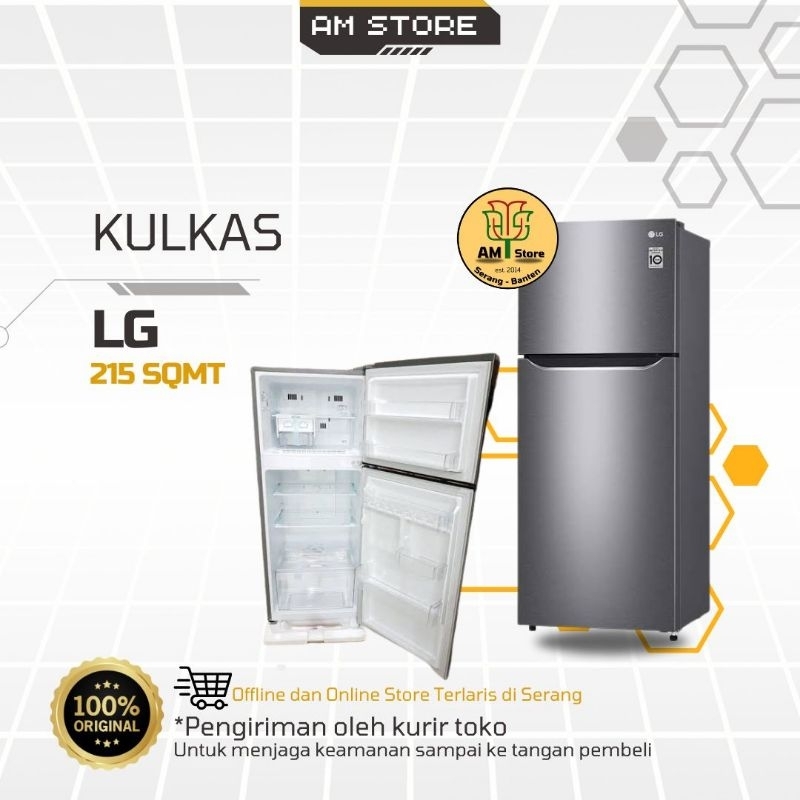 Kulkas 2 Pintu LG GNB 215 SQMT
