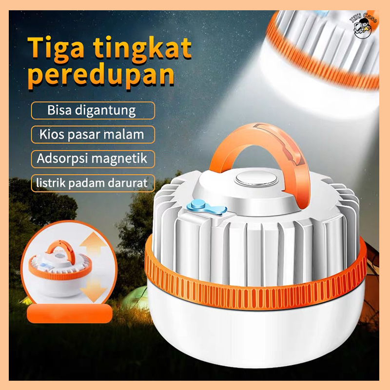 Xixi Case COD Lampu Emergency Gantung 400W Camping Mendaki Hiking LED Emergency Lamp Senter Darurat 