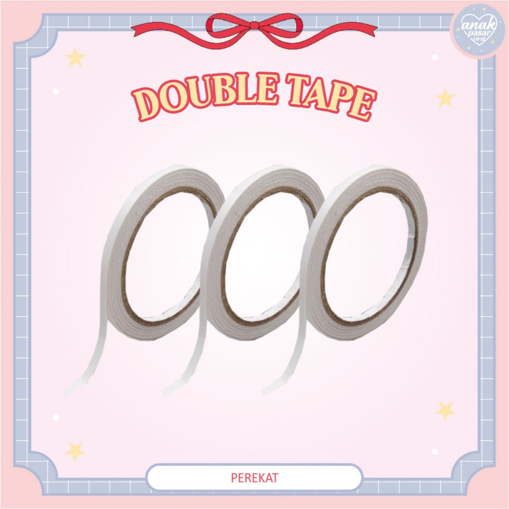 

DOUBLE TAPE - PEREKAT BOLAK BALIK