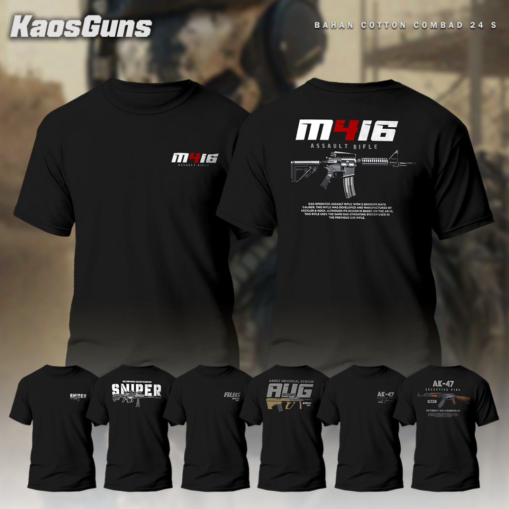 HONK - KAOS SNIPER PRIA MILITER/BAJU PENEMBAK AK/KAOS DISTRO ARMY/MILITER PENEMBAK/BAJU PRIA/T-SHIRT