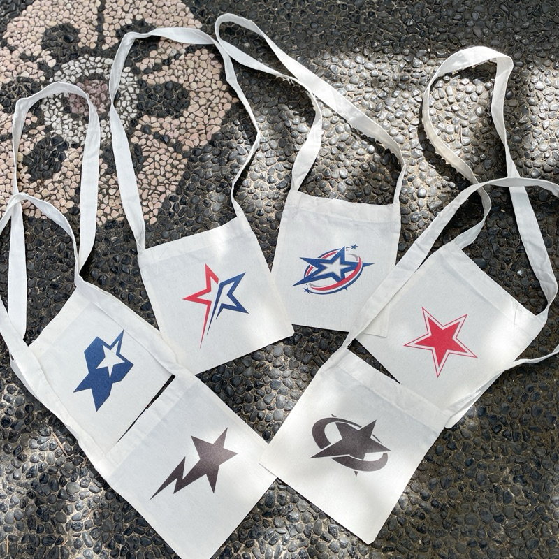 Tas Selempang Mini Motif Bintang / Slingbag Stars / Tas Selempang Custom