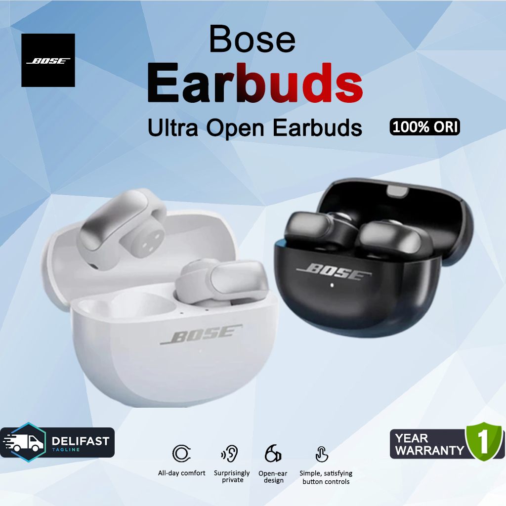 Original Bose Ultra Open Earbuds Open Ear Headset Bluetooth Wireless Immersive Audio Open Bluetooth 