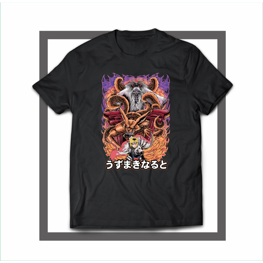 Kaos Minato Namikaze Pria