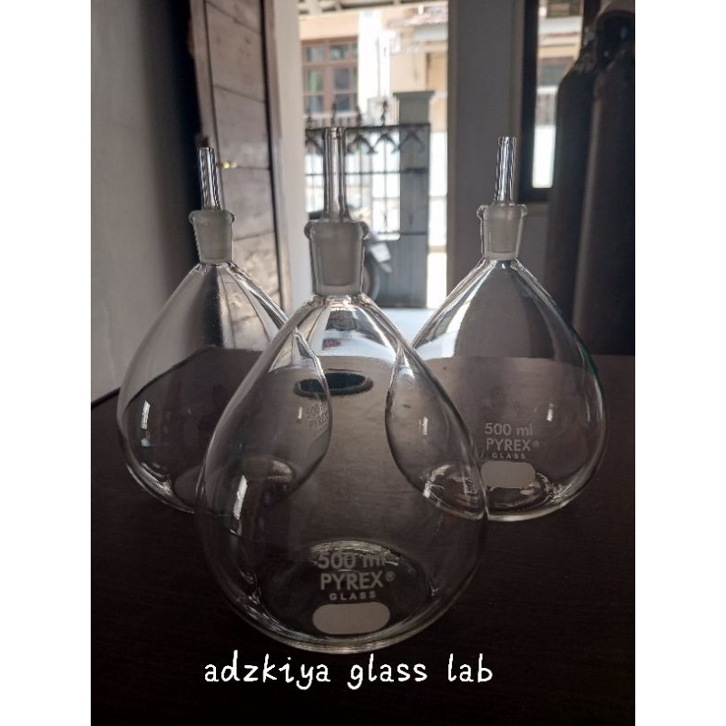 Piknometer/ density bottle 500ml pyrex