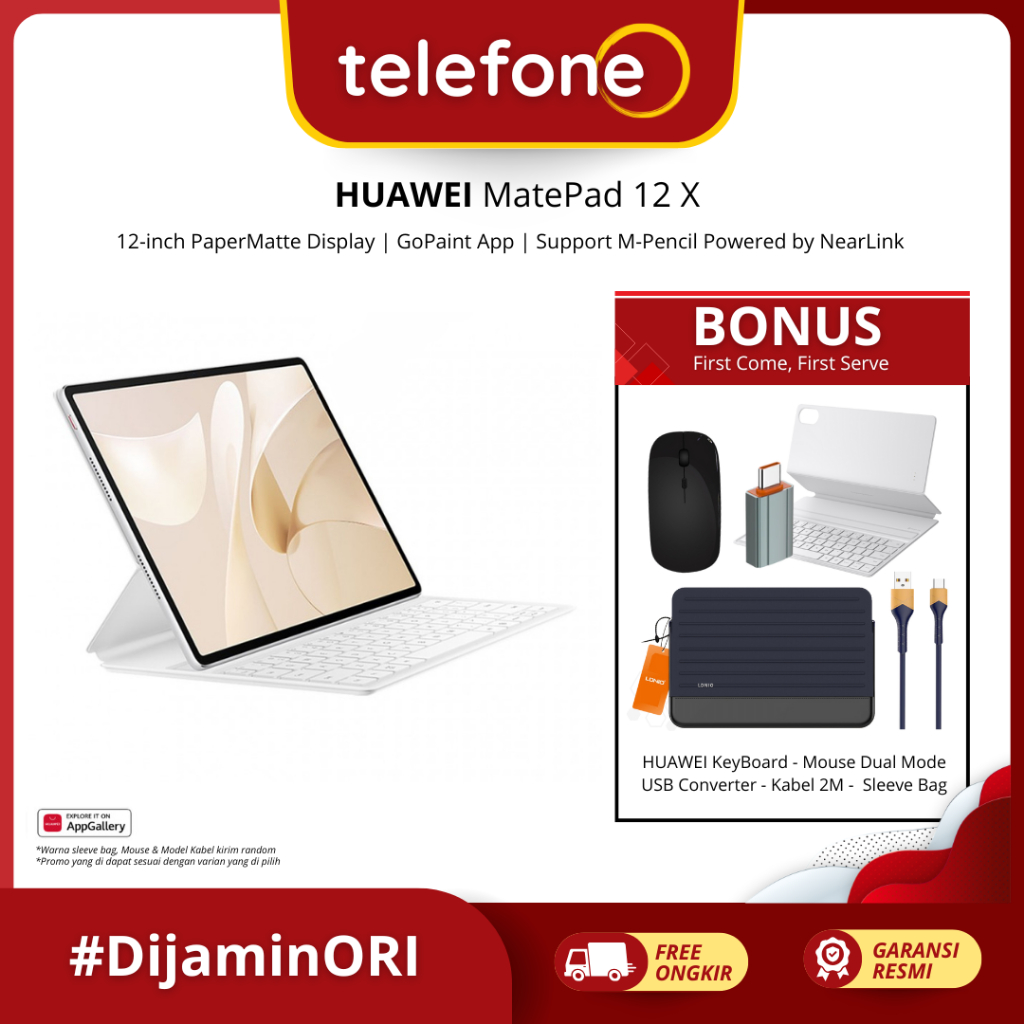 HUAWEI MatePad 12 X Tablet | GoPaint | PaperMatte Display | PC-level WPS Office | 66 W SuperCharge