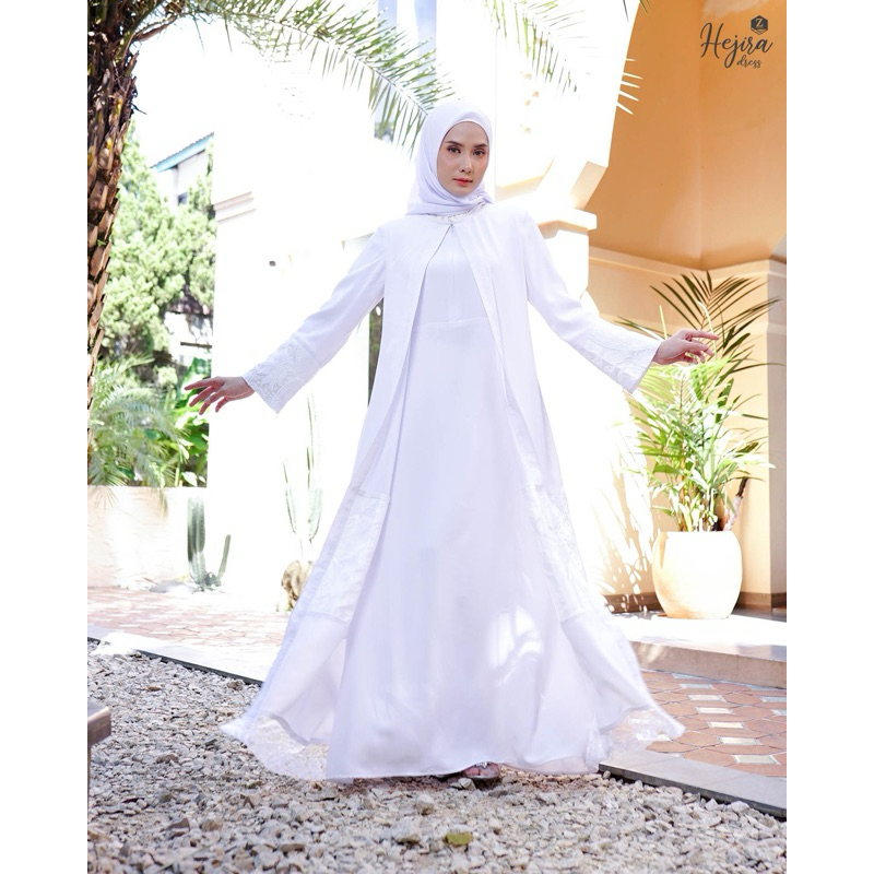 DRESS ZALIFA UMROH SERIES GAMIS TERBARU READY STOK