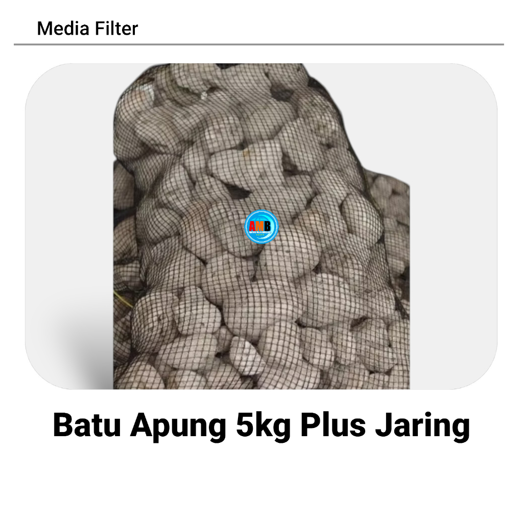 Batu Apung 5kg / media filter batu apung / batu apung media filter