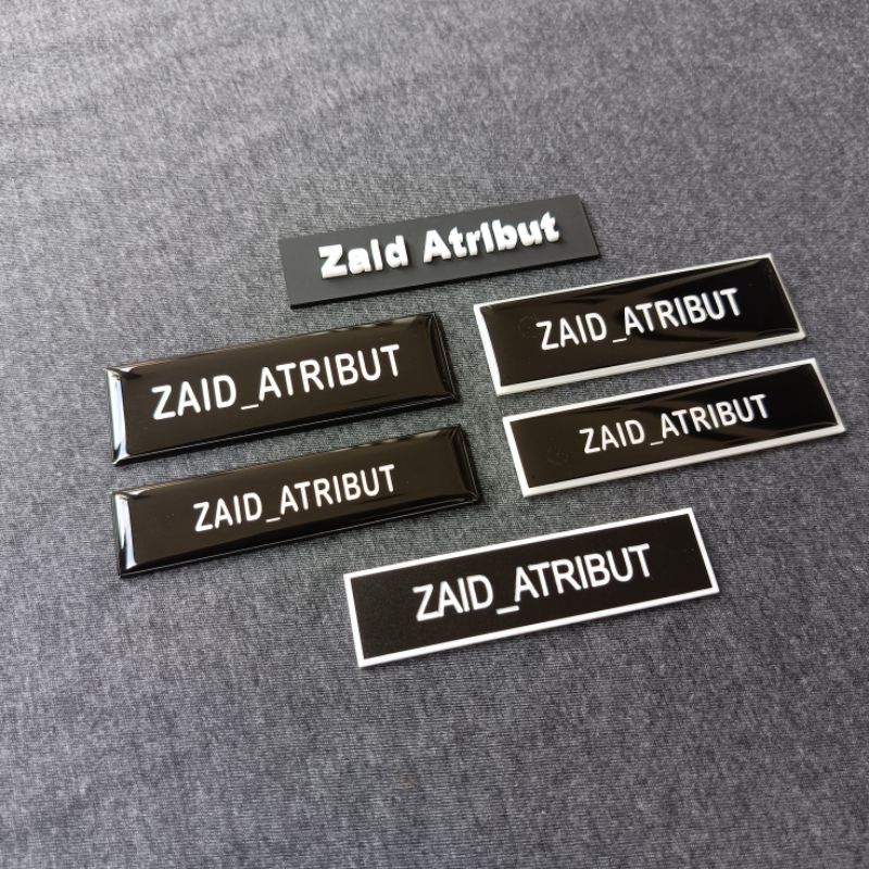 

NAME TAG / PAPAN NAMA EKSKLUSIF PREMIUM