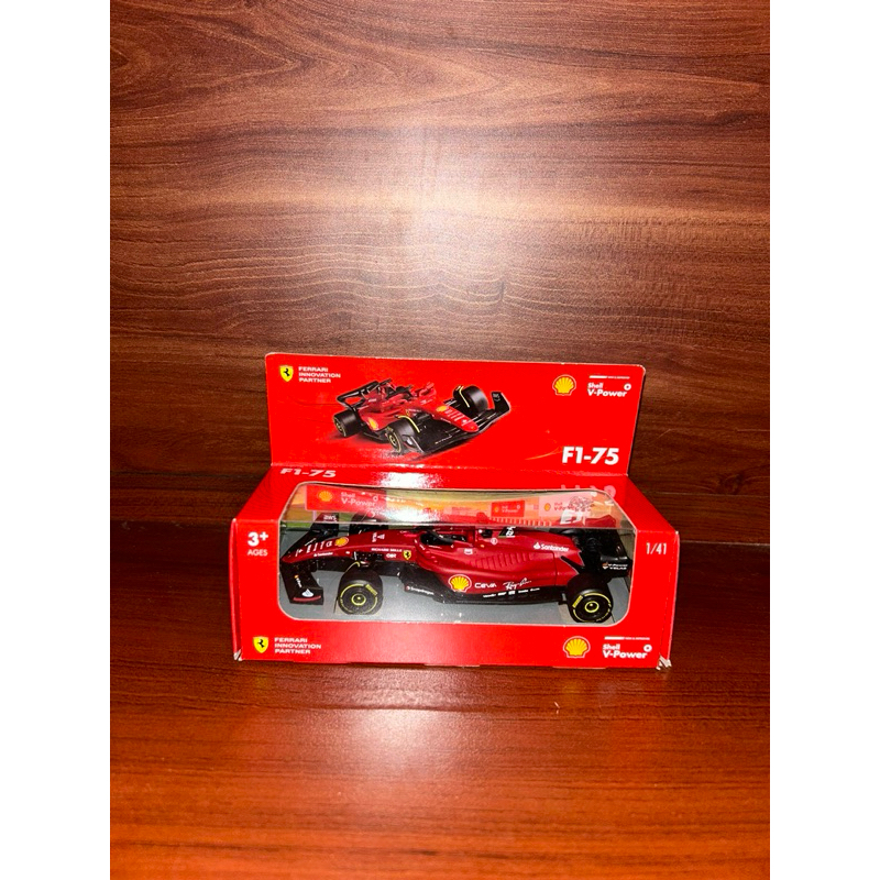 RARE Shell Ferrari F1-75 Diecast
