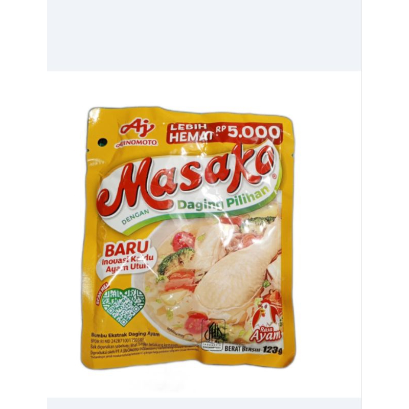 

Masako rasa ayam 125gram