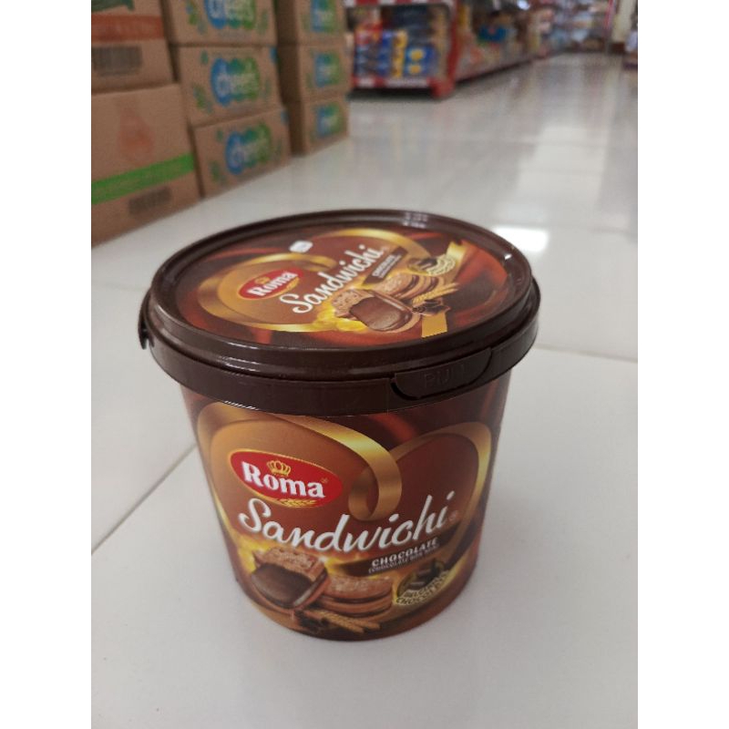 

ROMA SANDWICH JAR LOVE COKLAT 300GR