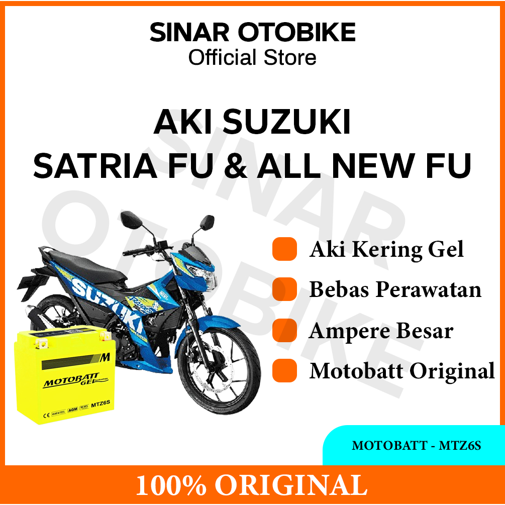 AKI SATRIA FU MOTOBATT - MTZ6S