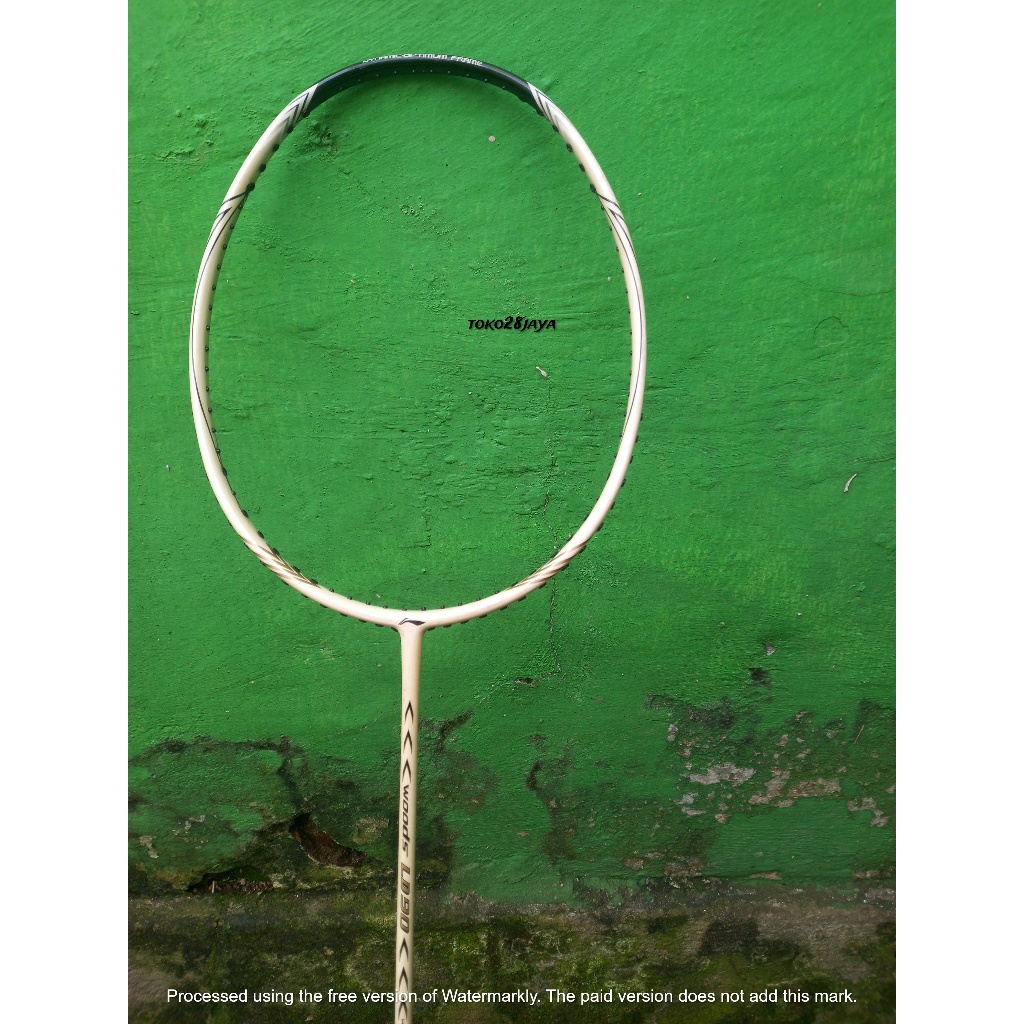 Raket LINING WOODS LD90 MURAH ORIGINAL PUTIH
