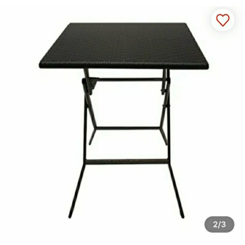 Krisbow Meja Lipat 61 Cm - Hitam