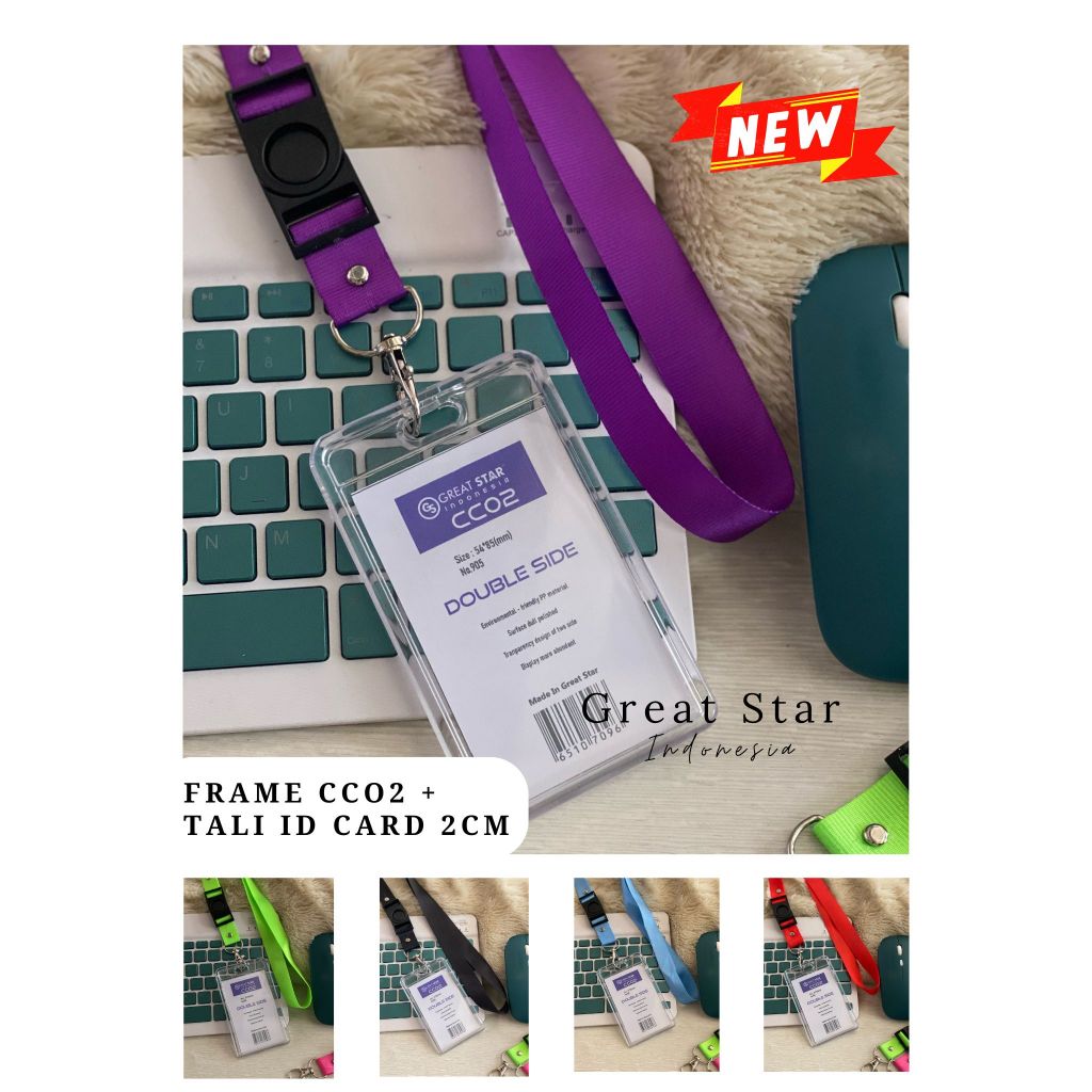 

FRAME ID CCO2 + TALI ID CARD 2CM (1SET)