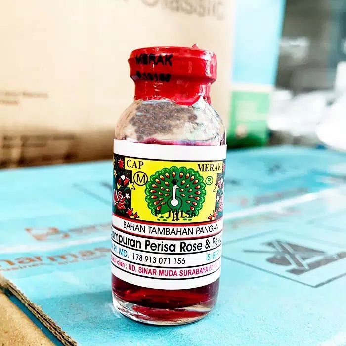 

Sumba Botol Cap Merak (12 pcs)/ Pewarna Makanan Cap Merak / Pewarna Food Grade
