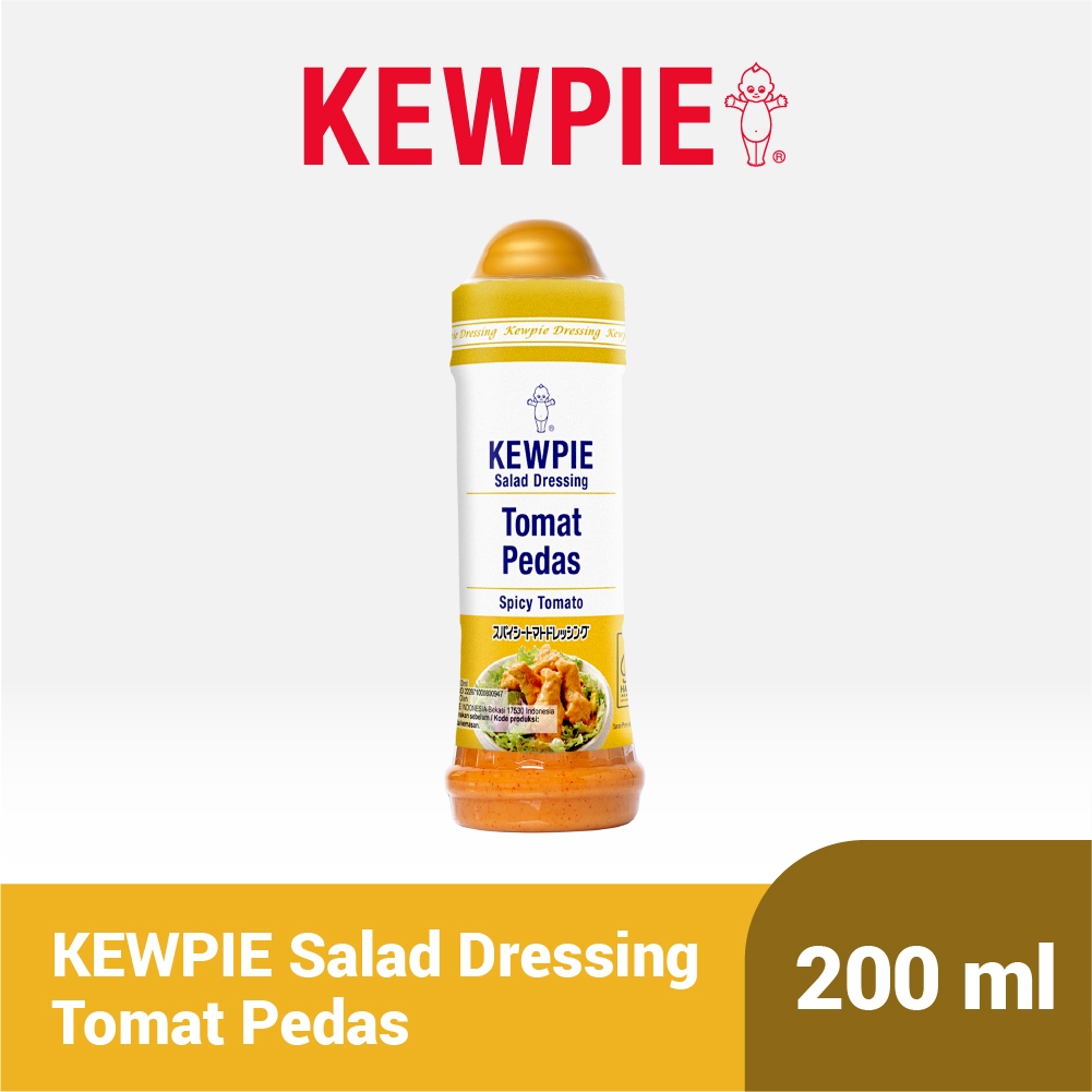

KEWPIE Salad Dressing Saus Siram Tomat Pedas 200 ml