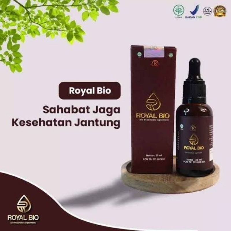 ROYAL BIO ASLI ORIGINAL OBAT JANTUNG HERBAL VERTIGO ROYAL BIO PROPOLIS