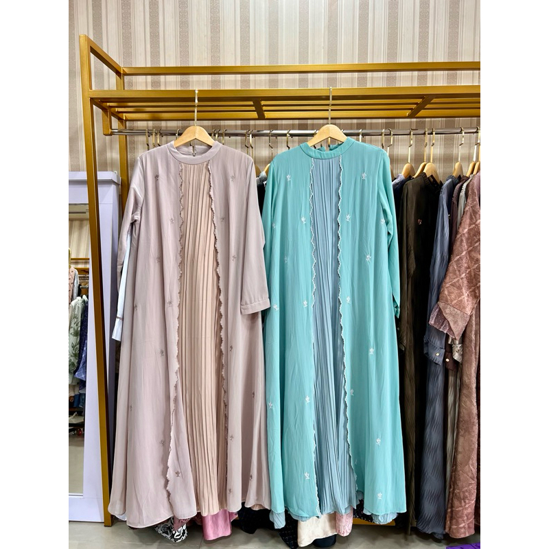 Revalina Dress Gamis Marevi Original Premium Standar