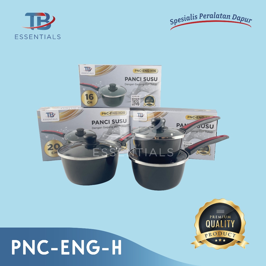 Panci Susu Anti Lengket Serbaguna Enamel Series