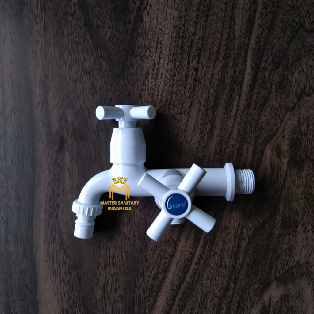 Kran Double Plastik-Kran Shower Plastik-Kran Cabang Plastik Baling SF