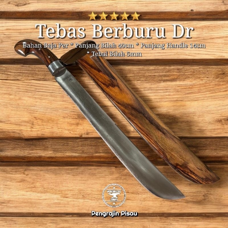 Pengrajin Pisau | Pisau Pamoroan SONOKELING Dr Baja Asli