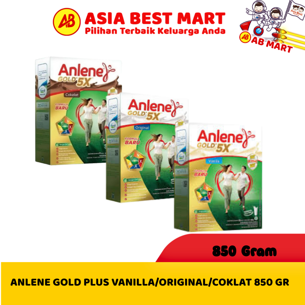 

Anlene Gold Chocolate Original 850 Gr Susu Bubuk Tulang Tinggi Kalsum Protein