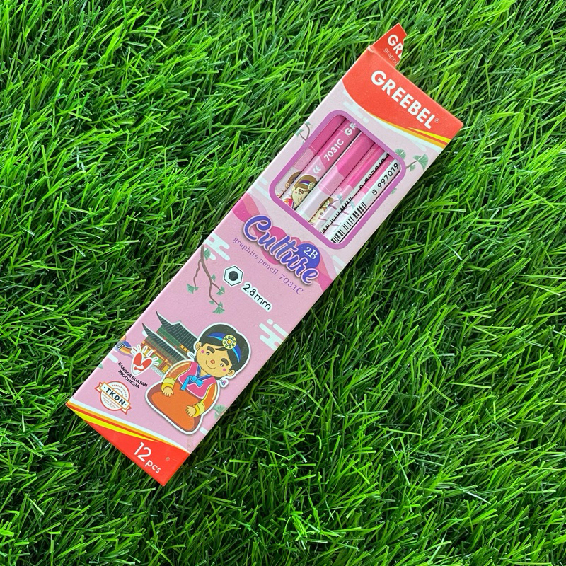 

Pensil Graphite 2B Culture Greebel Paling Terlaris