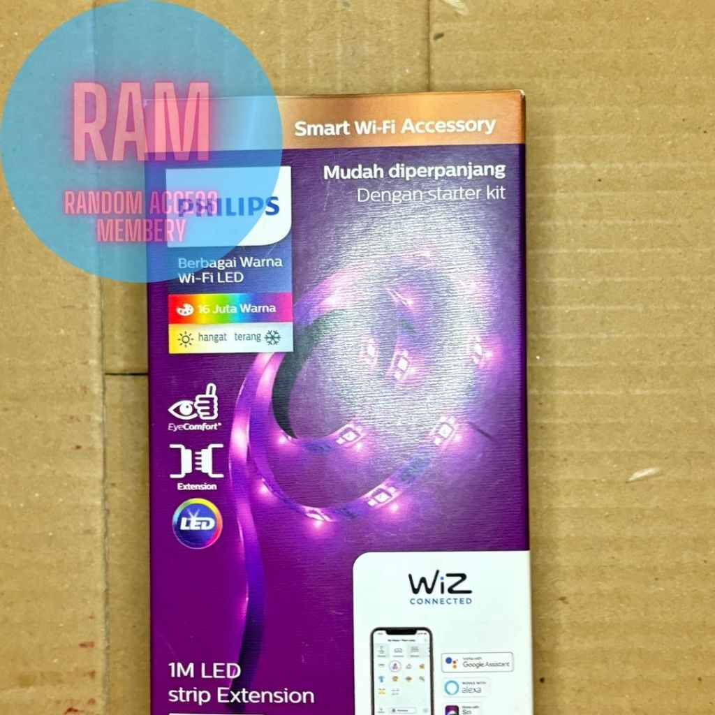 PHILIPS 1M LED STRIP EXTENSION MULTI COLOR | Philips Smart Wifi LED Strip Extension Kit 1M - Color &