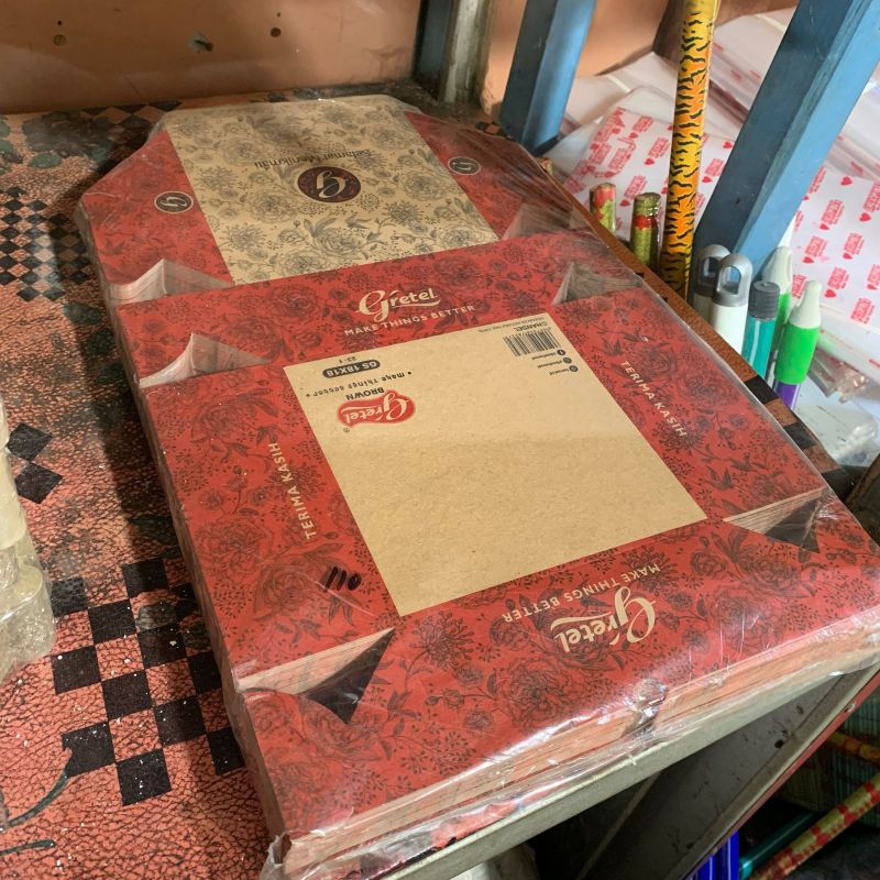 Kotak Makan Kotak Nasi Kotak Snack Ukuran 18x18 isi 100