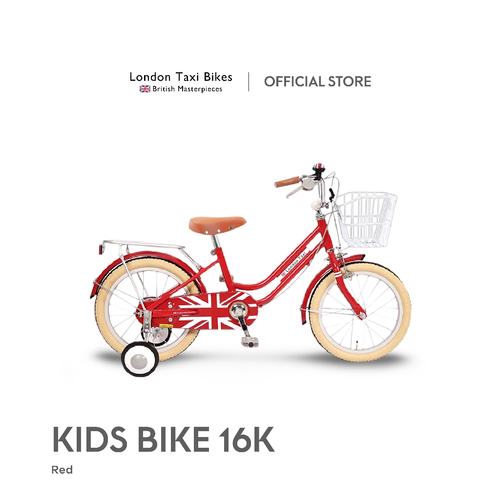 Jefferys - Sepeda Anak London Taxi Kids 16K Inch - Red