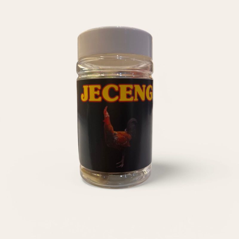 JECENG stamina pejantan pacek agresif, sperma ayam subur, obat ayam pacek isi 50 kapsul