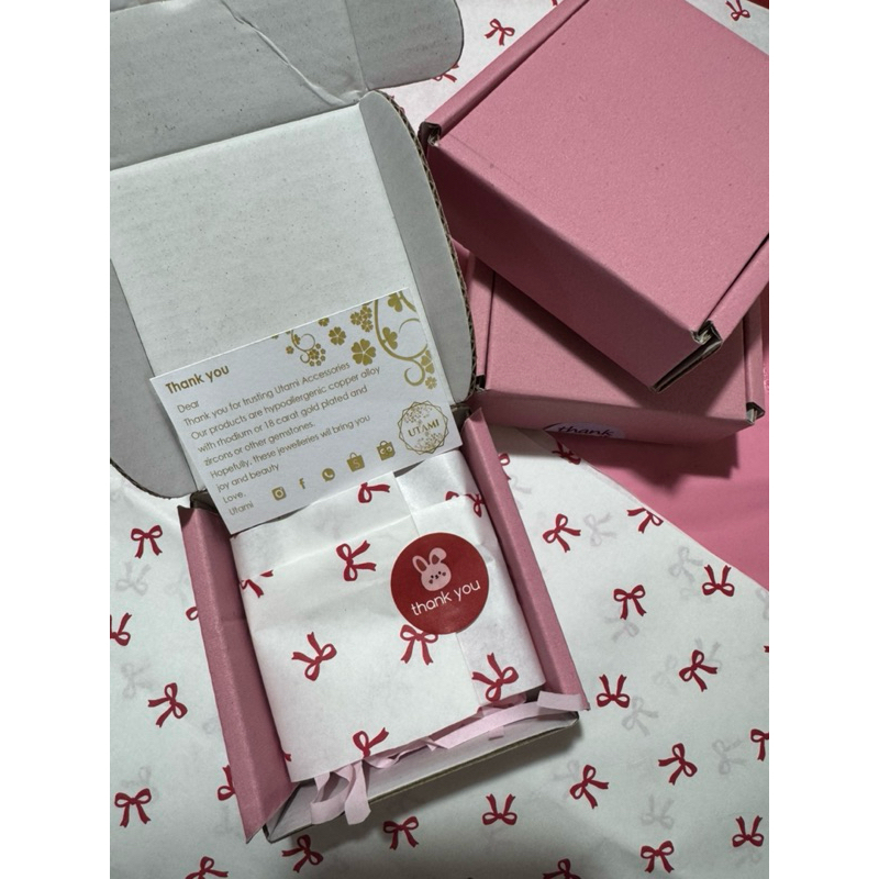

Box packing atau dus packing tambahan produk
