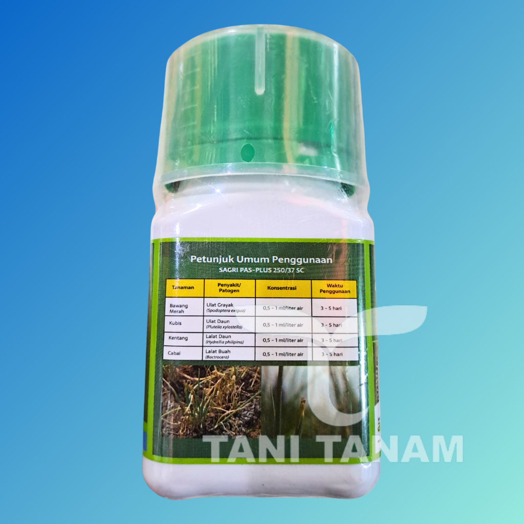 SAGRI PAS PLUS 250/37 SC 100 ML INSEKTISIDA PENGENDALI HAMA // PASPLUS SAGRI