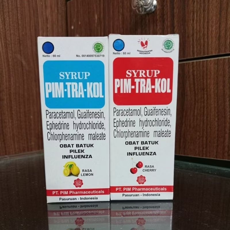 

Pimtrakol Syrup 60ml - Cherry/Lemon