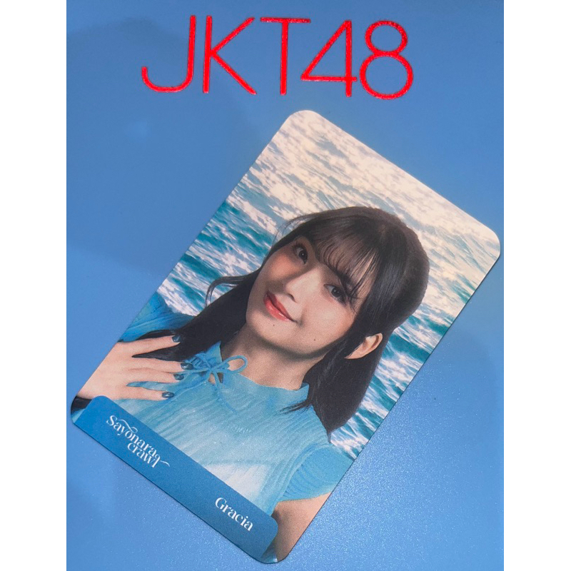 [Bisa Nego] Photocard Single Sayonara Crawl JKT48 - Gracia