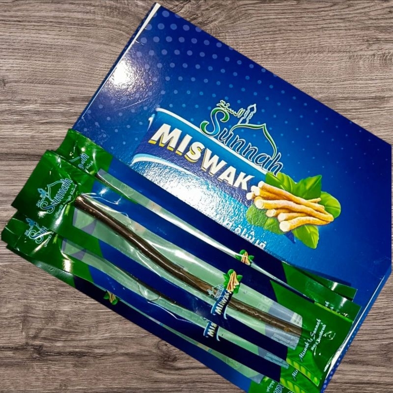 Siwak Hitam Kayu Zaitun/ Siwak Miswak Asli
