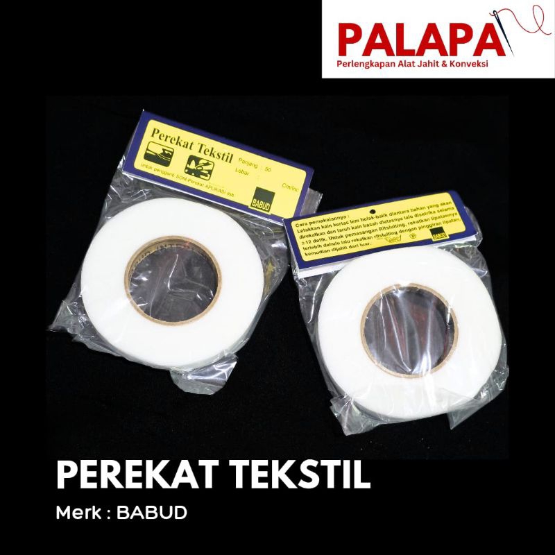 Perekat Tekstil Lem Kain 1 Roll