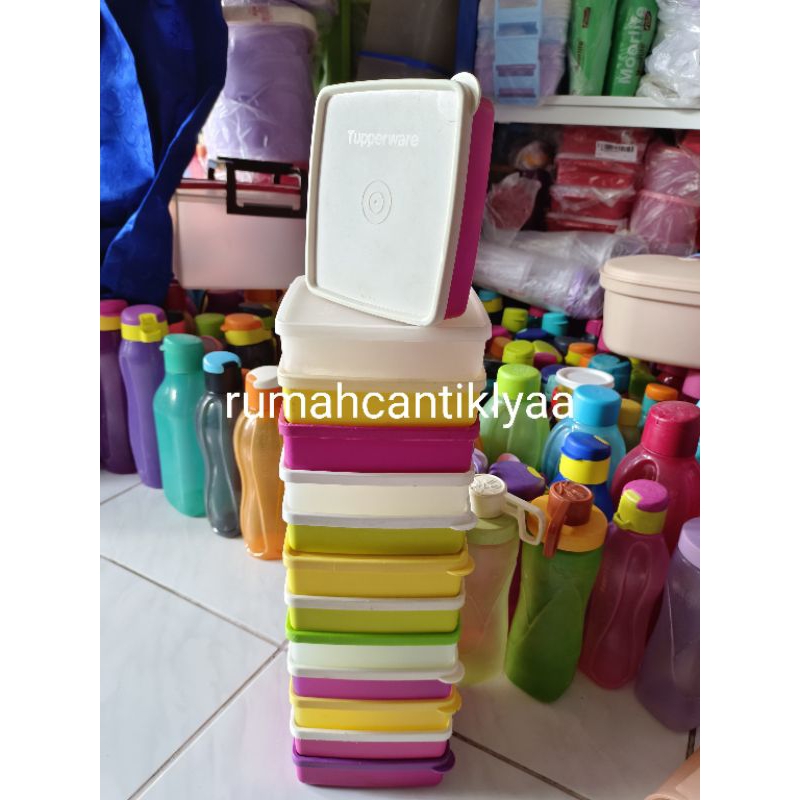 tempat makan tanpa sekat tupperware preloved