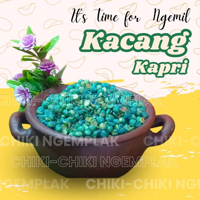 

Kacang kapri renyah gurih asin chiki chiki snack 100gr 250gr 500gr