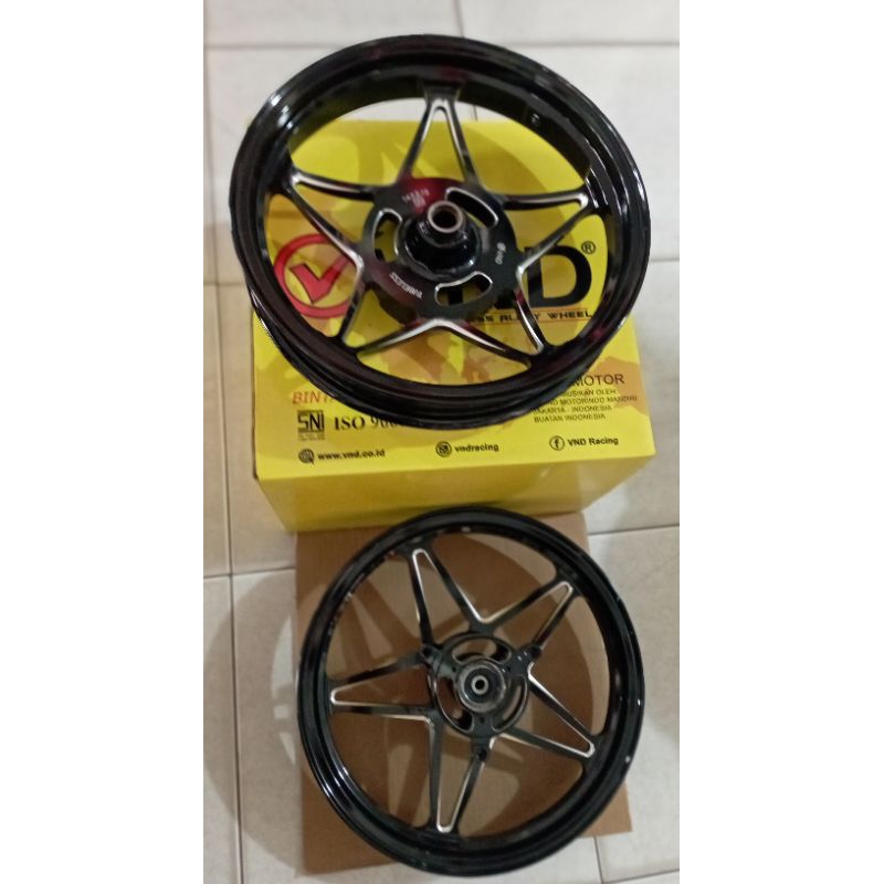 Velg VND Nmax old Bintang langit Black Veleg original Vnd racing