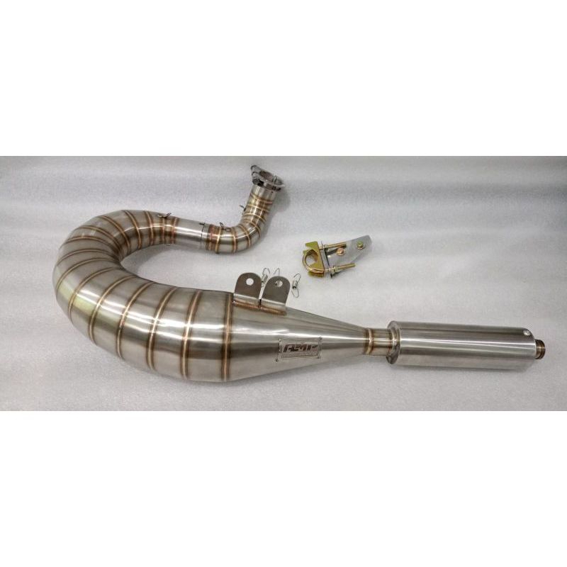 knalpot vespa buang kiri ffa ori amp racing