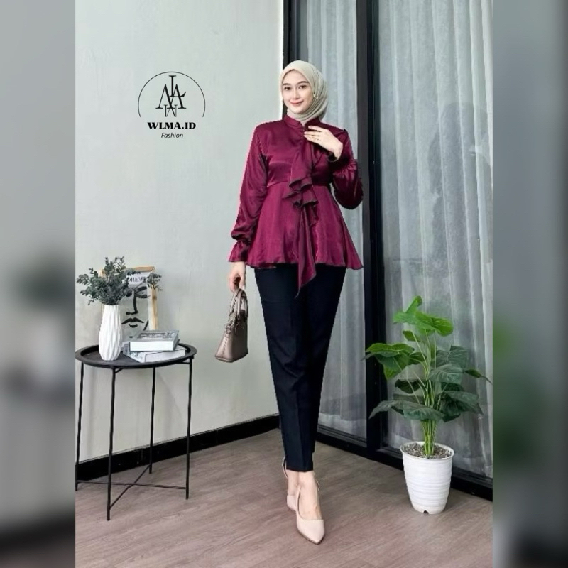 KEMEJA POLOS / BLOUSE WANITA / FASHION WANITA