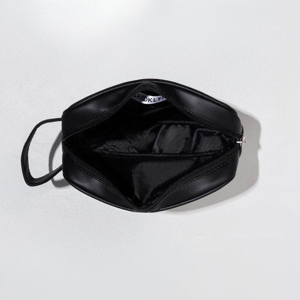 ORIGINAL Clutch Pouch Serbaguna Pria Bahan Kulit Premium Tebal Anti Air Ukuran Besar KEKINIAN