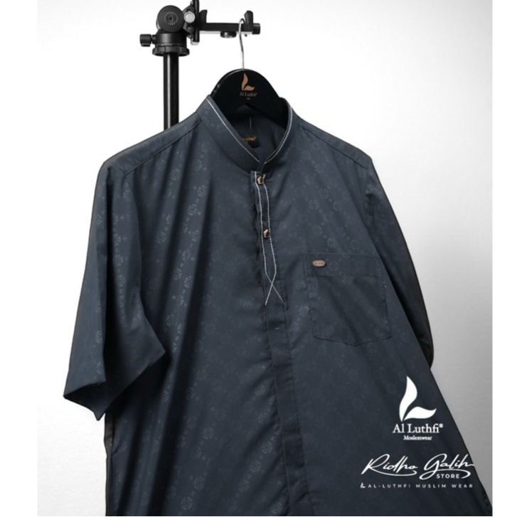 AL-LUTHFI | Baju Koko Embos Premium Terbaru