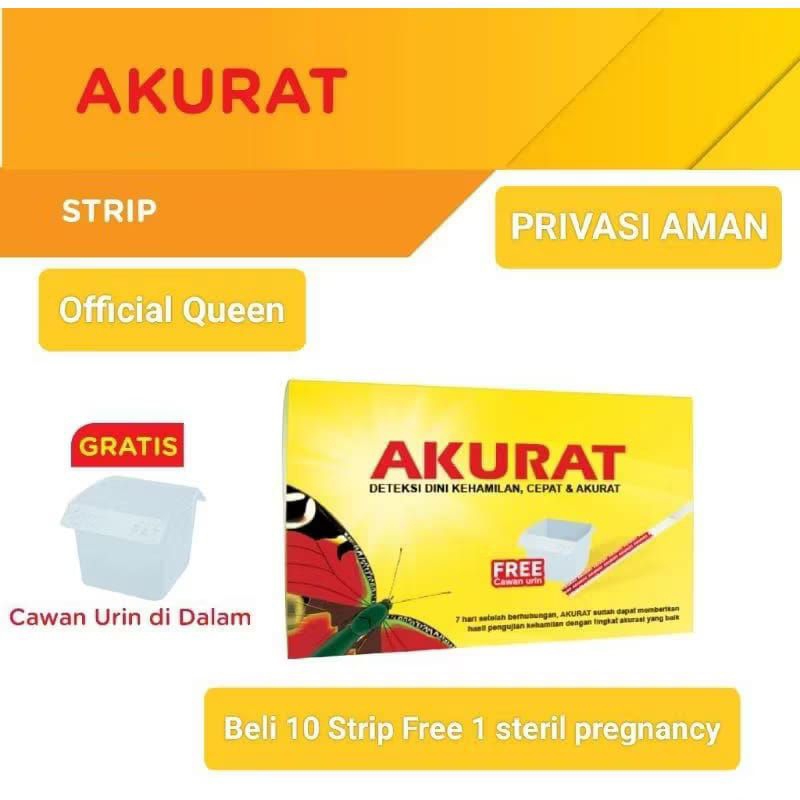 Test pack Hamil Akurat Strip - Alat tes kehamilan - Testpack Tespek Testpack Hamil - Alat tes hamil