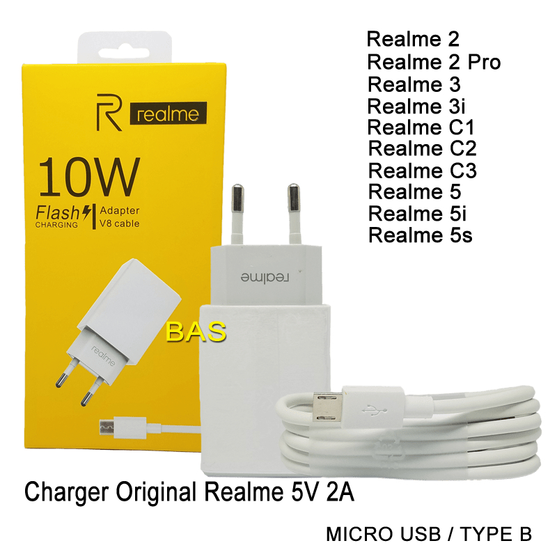 Charger Hp Realme Casan C11 C12 C15 C1 C2 U1  Realme 2 3 55i 5s