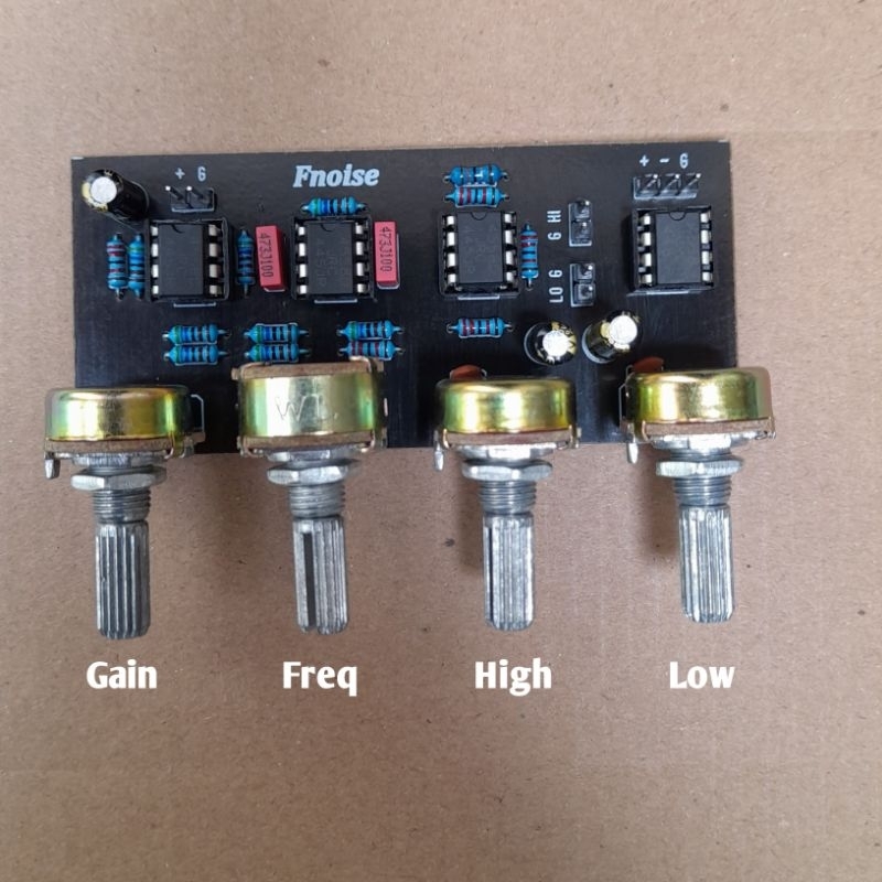 Kit Crossover Aktif 2 Way Mini