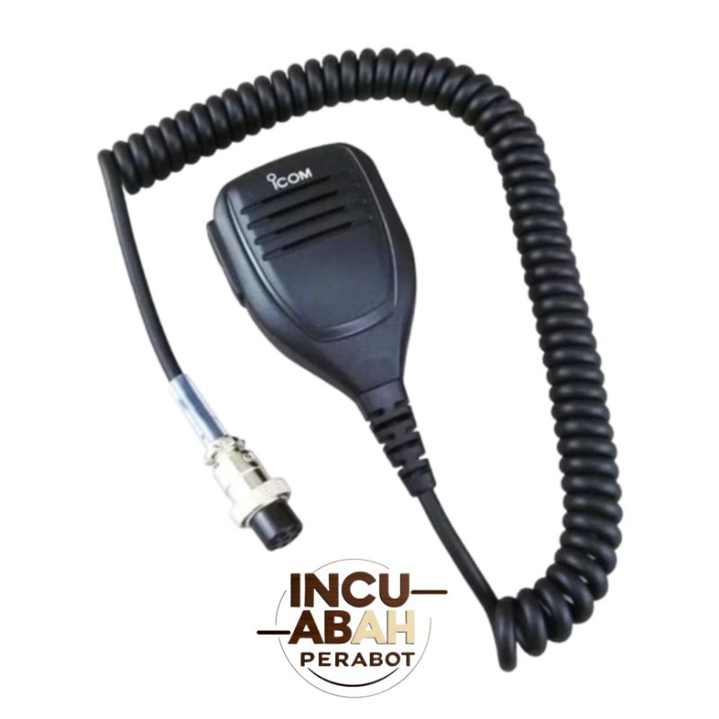 EXTRA MIC ICOM HM - 219 / MIC UNTUK ICOM IC-718 , ICOM IC-7300 ( ORIGINAL )